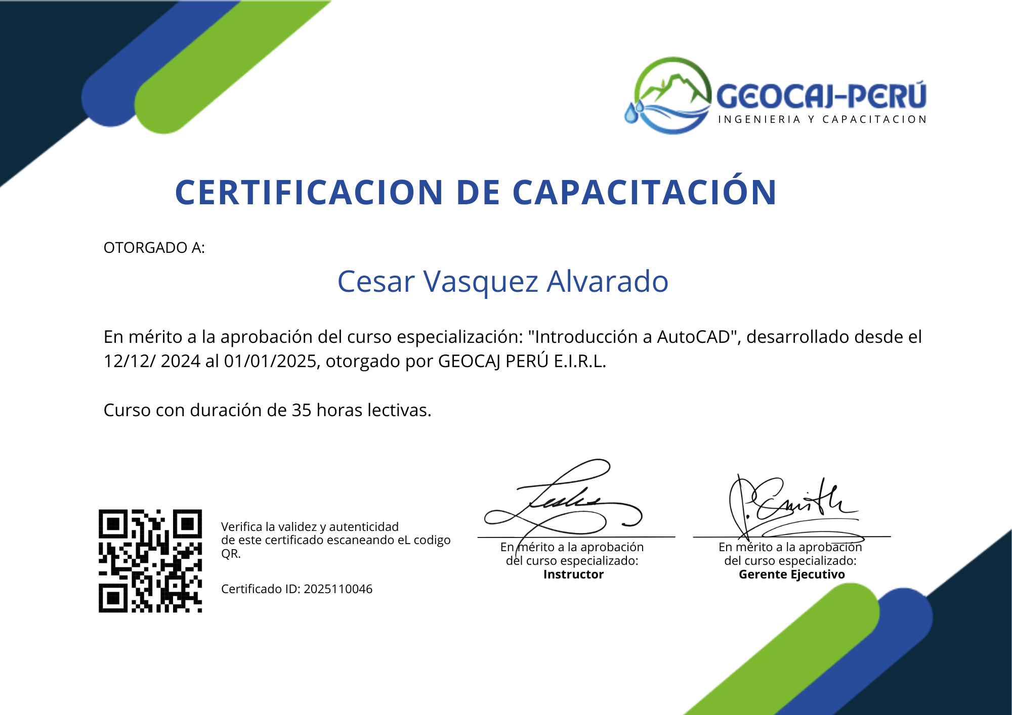 Certificación